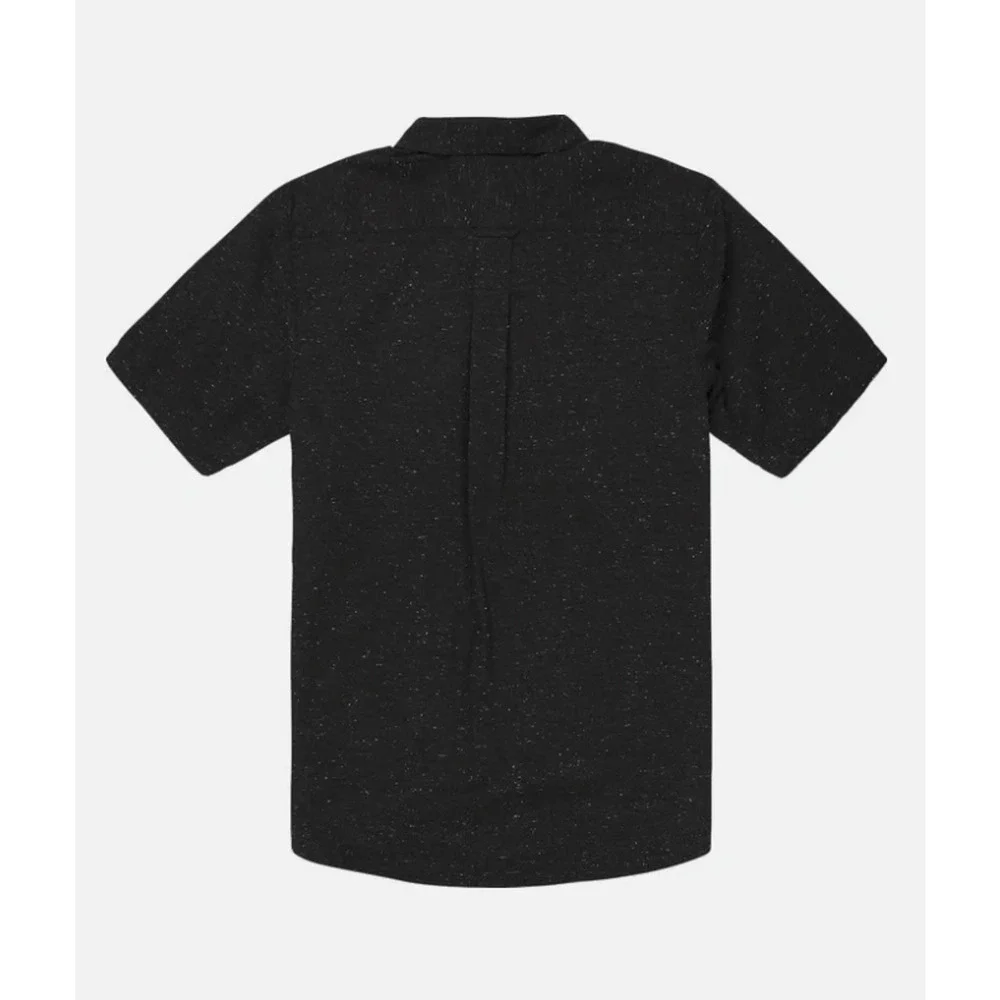 Volcom Men Date Knight Short Sleeve Shirt Black Size XL - Picture 3 of 3